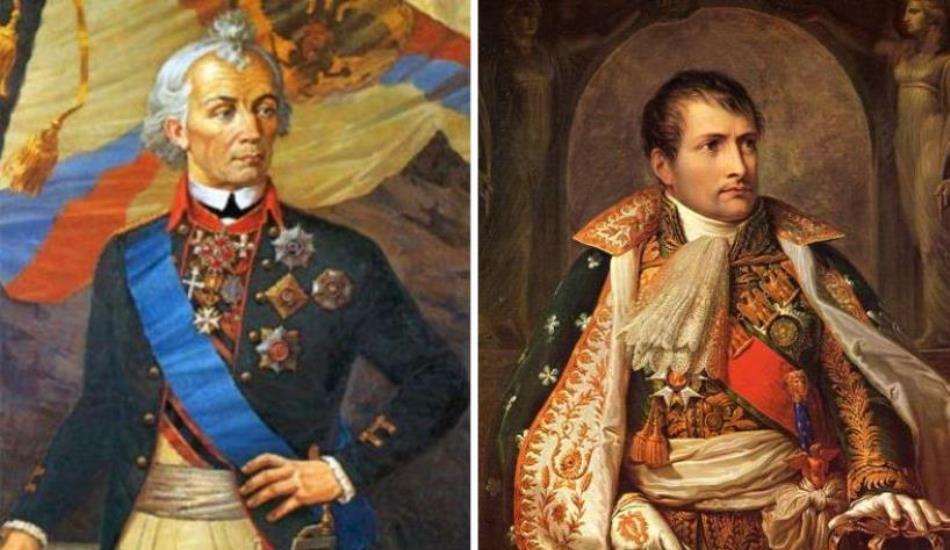 Наполеон русский полководец. Суворов полководец 1812. Суворов и Наполеон. Кутузов Суворов Бонапарт.