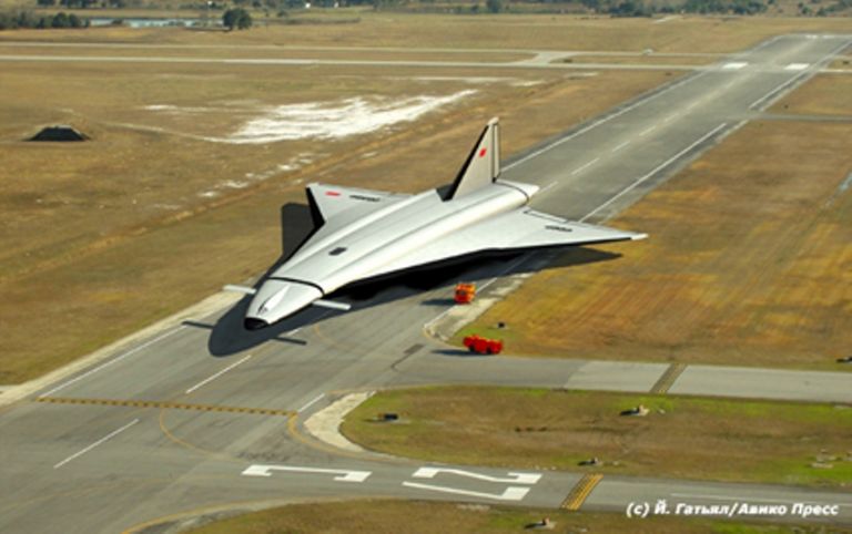 М-19 воздушно-космический самолет. СССР