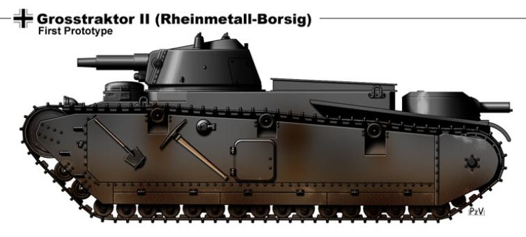 Партизаны Веймарской республики. Средние танки Grosstraktor