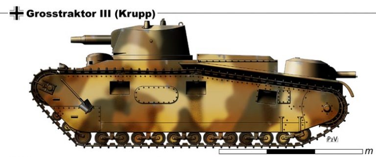 Партизаны Веймарской республики. Средние танки Grosstraktor