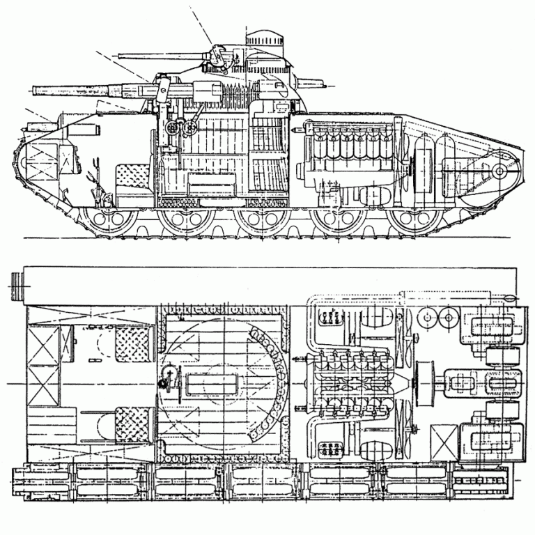 продольный и поперечный разрезы ТА-1