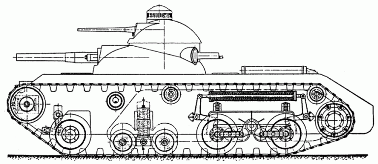 Подвеска танка ТА-2