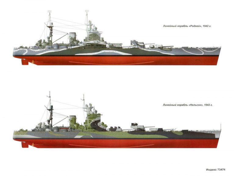 Линейные корабли «Нельсон» и «Родней». Морская коллекция №4 от 2011 года. Скачать