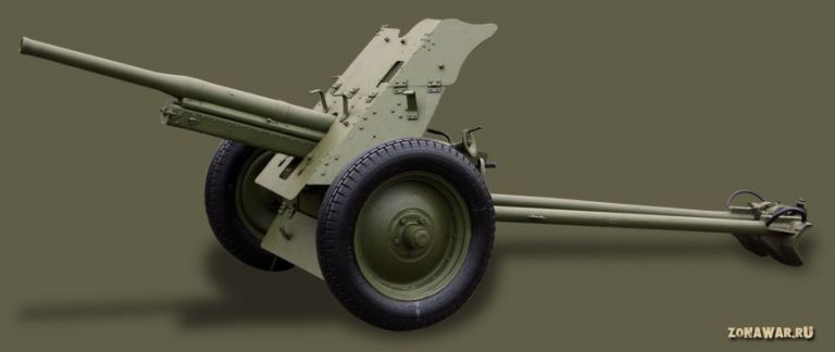 Советская 45 мм пушка