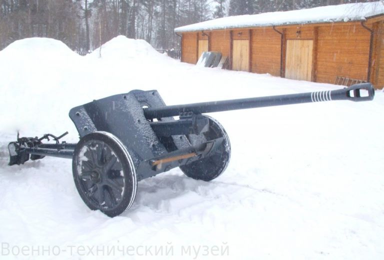 Немецкая 50 мм противотанковая пушка