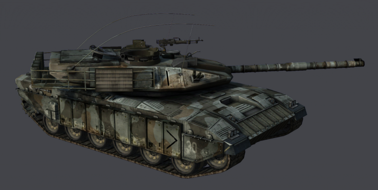 Альтернативный танк М5А2 Atlas из мира игры Crysis