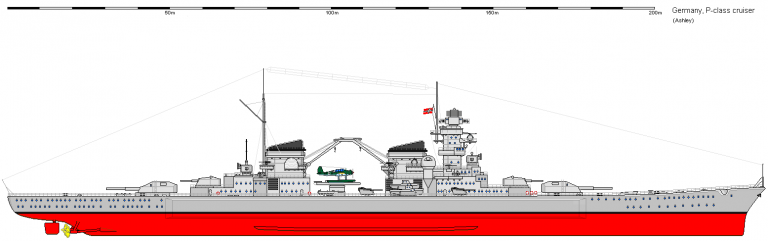 Потомки «Дойчландов» или тяжёлые крейсера Р-класса. Германия