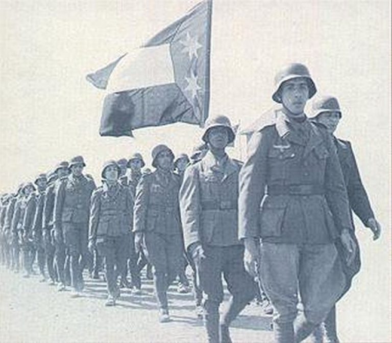 Сс восток. Арабский Легион вермахта. Французский Легион 1941. Хорватский Легион вермахта. Хорватский Легион СС на Восточном фронте.