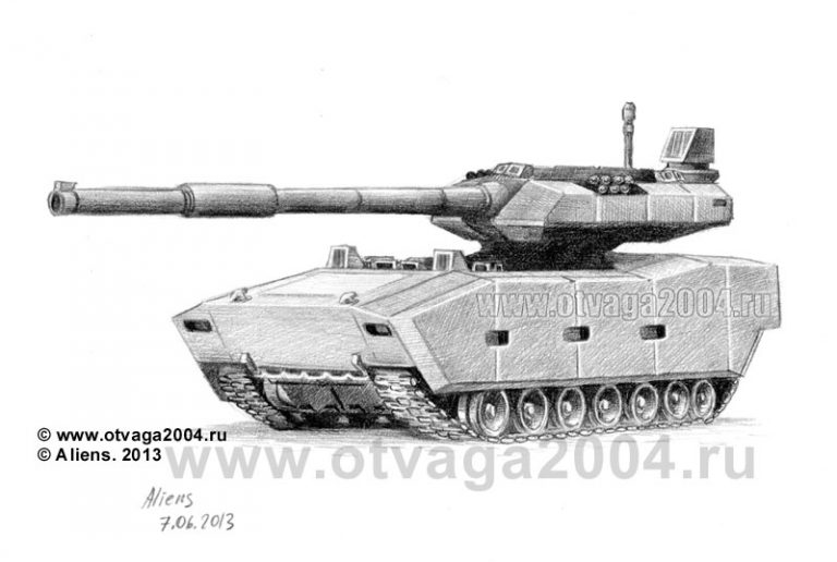 Лёгкий танк Курганец-25. Россия