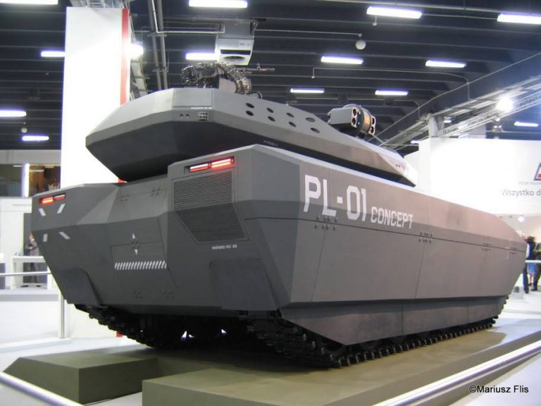 Первый в мире стелс-танк PL-O1 Concept - подробности.