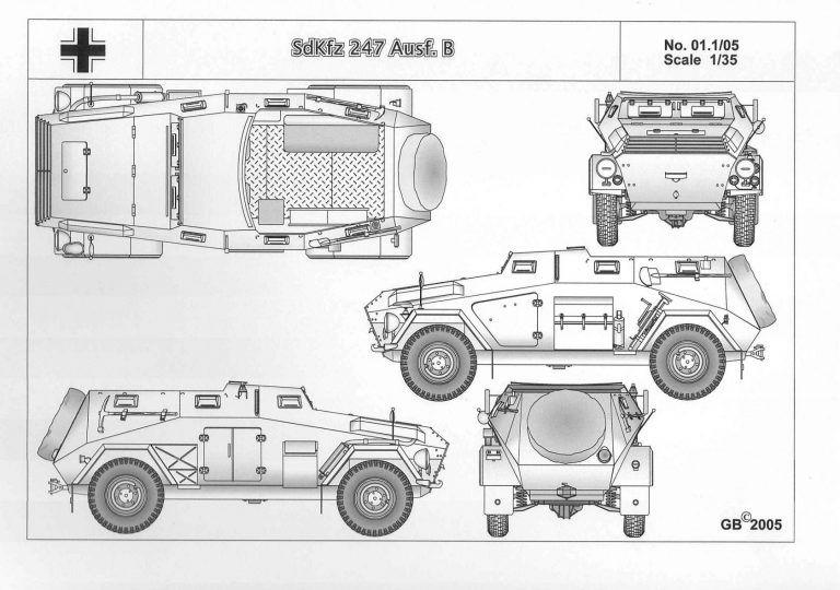 Неизвестный немецкий колёсный БТР - Sd.Kfz.247