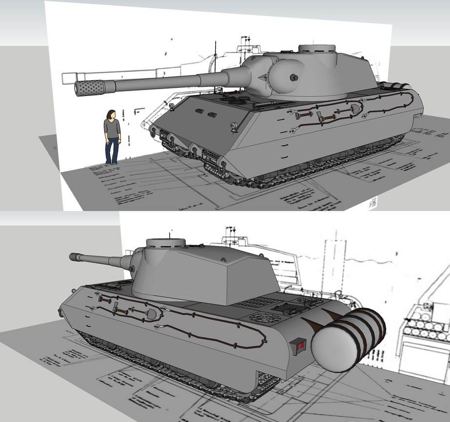 ВК 100.01 танк броня