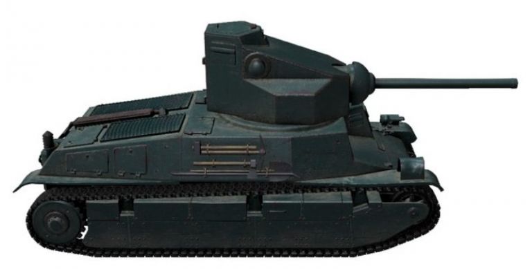 Французский танк 1942 года - SARL 42