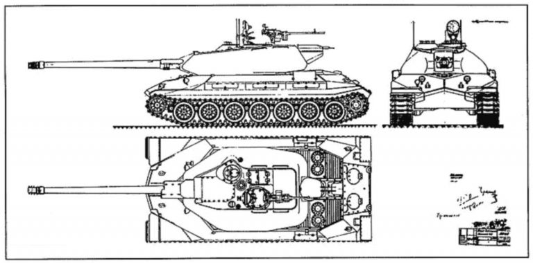 Предтеча танка ИС-7 – Объект 260. СССР