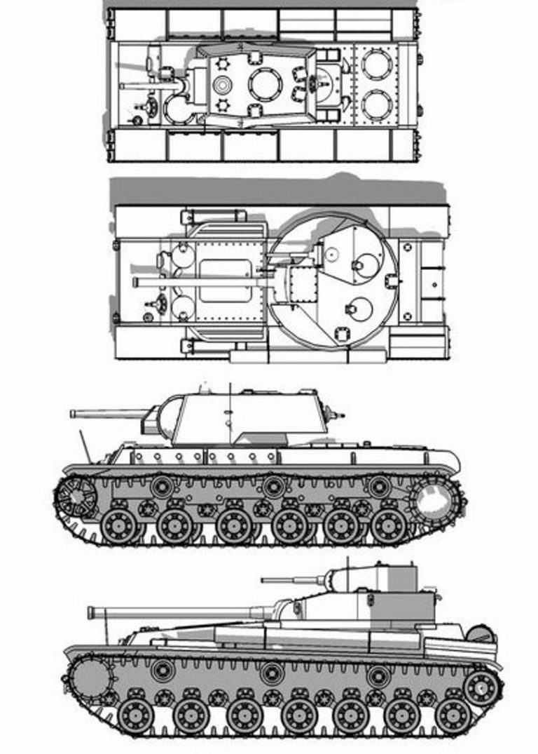 Чертежи кв 4