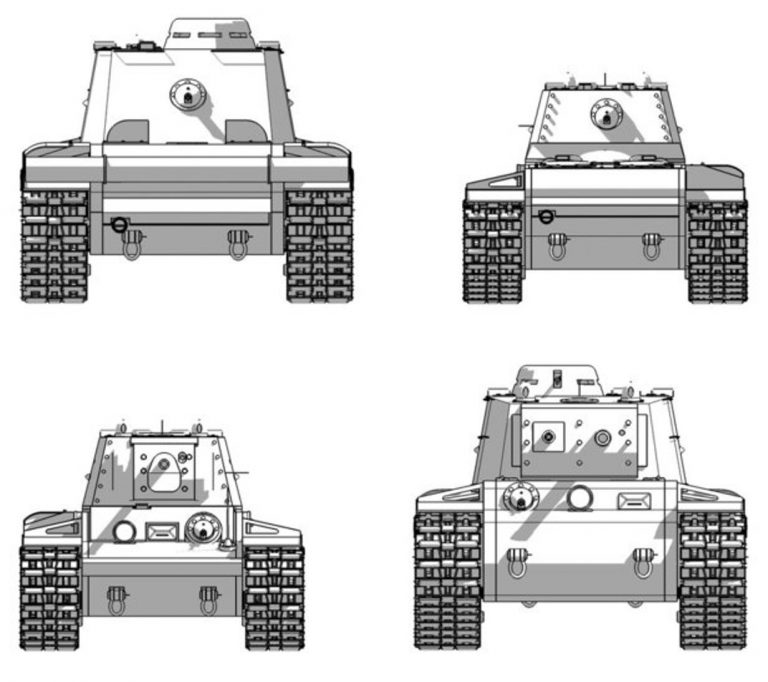 Тяжелый танк КВ-4. СССР