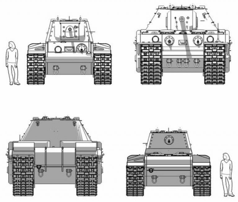 Тяжелый танк КВ-4. СССР