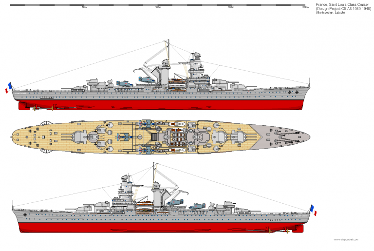 Проект крейсера C5 A3