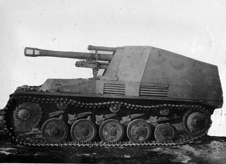 Данная машина участвовала в боях на Курской дуге, а захвачена была в конце 1943 года