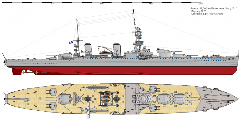 Линейный крейсер проекта В1