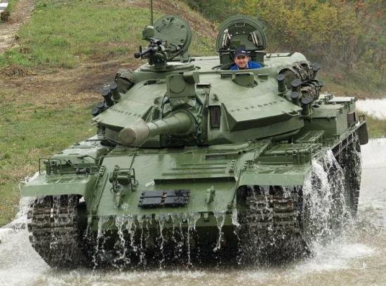 Танк TR-85M1 Бизон. Румыния.