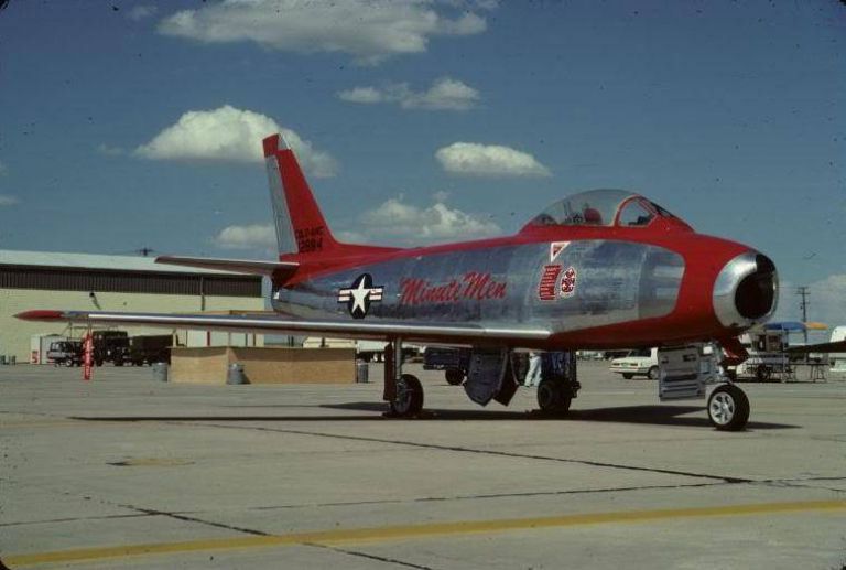 Красив. North American F-86 Sabre и программа Gunval