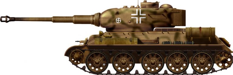 Танк Т-34-88.