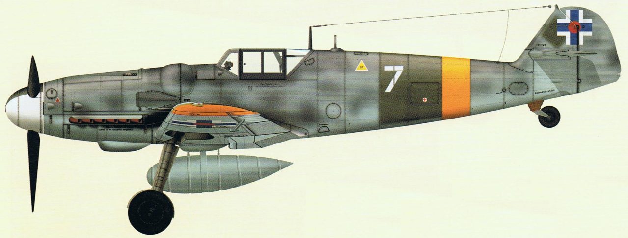 Трофейные истребители Messerschmitt Me 109. Часть 34