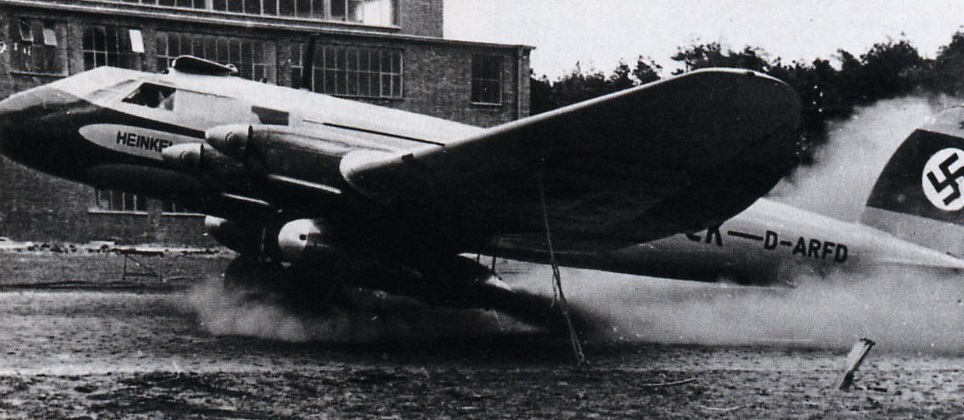 Почтовый самолёт дальнего радиуса действия Heinkel He 116. Германия