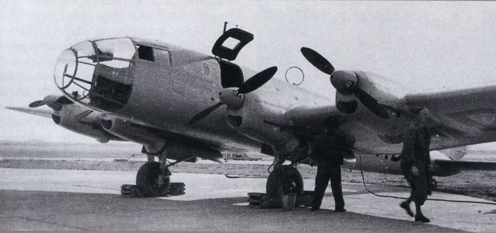 Почтовый самолёт дальнего радиуса действия Heinkel He 116. Германия