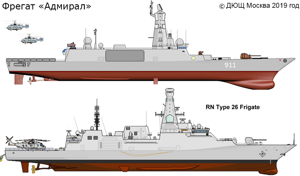 Альтернативный фрегат для ВМФ РФ