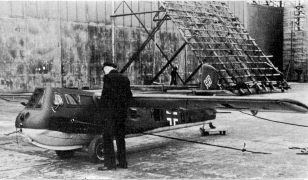 Планеры-истребители Blohm & Voss BV 40. Германия