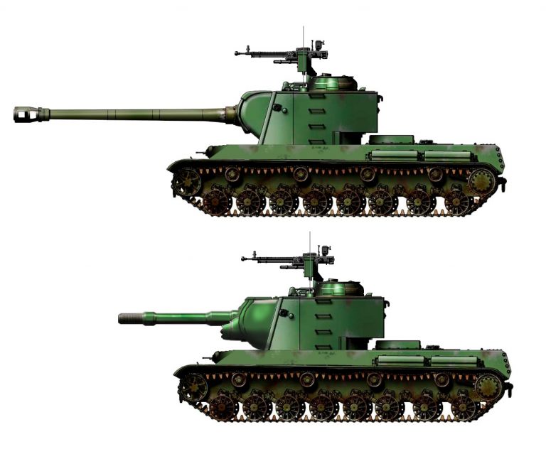 Советский сверхтяжелый танк КВ-5 и его возможные потомки