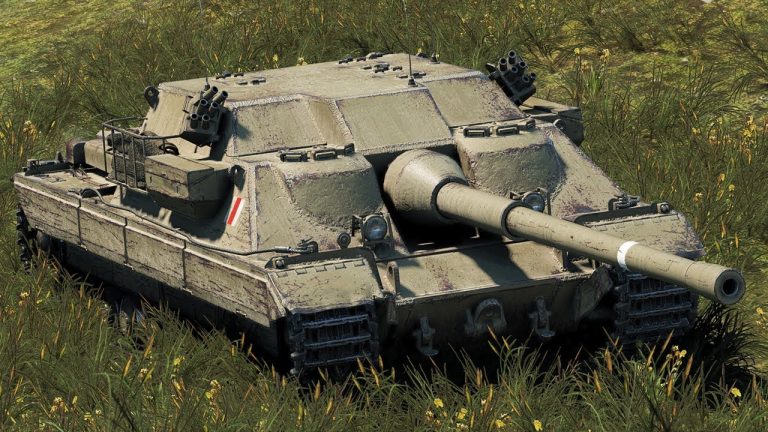 Тяжелая самоходная пушка FV217 Badger в представлении разработчиков компании Wargaming.net