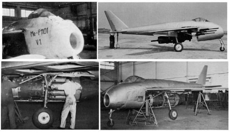 Мессершмитт Р.1101 – первый с изменяемой стреловидностью крыла или МиГ-23 Второй Мировой