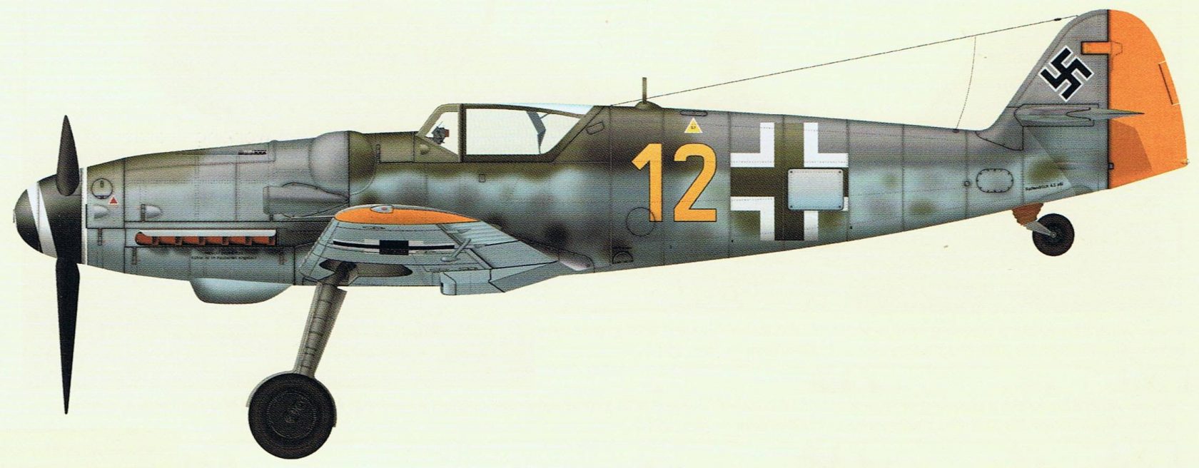 Трофейные истребители Messerschmitt Me 109. Часть 37