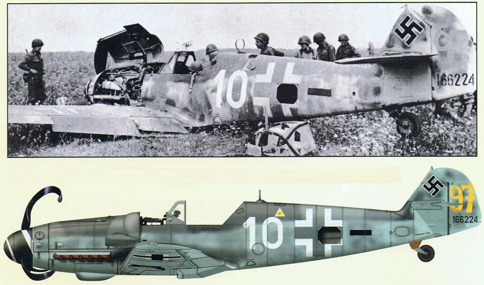 Трофейные истребители Messerschmitt Me 109. Часть 37