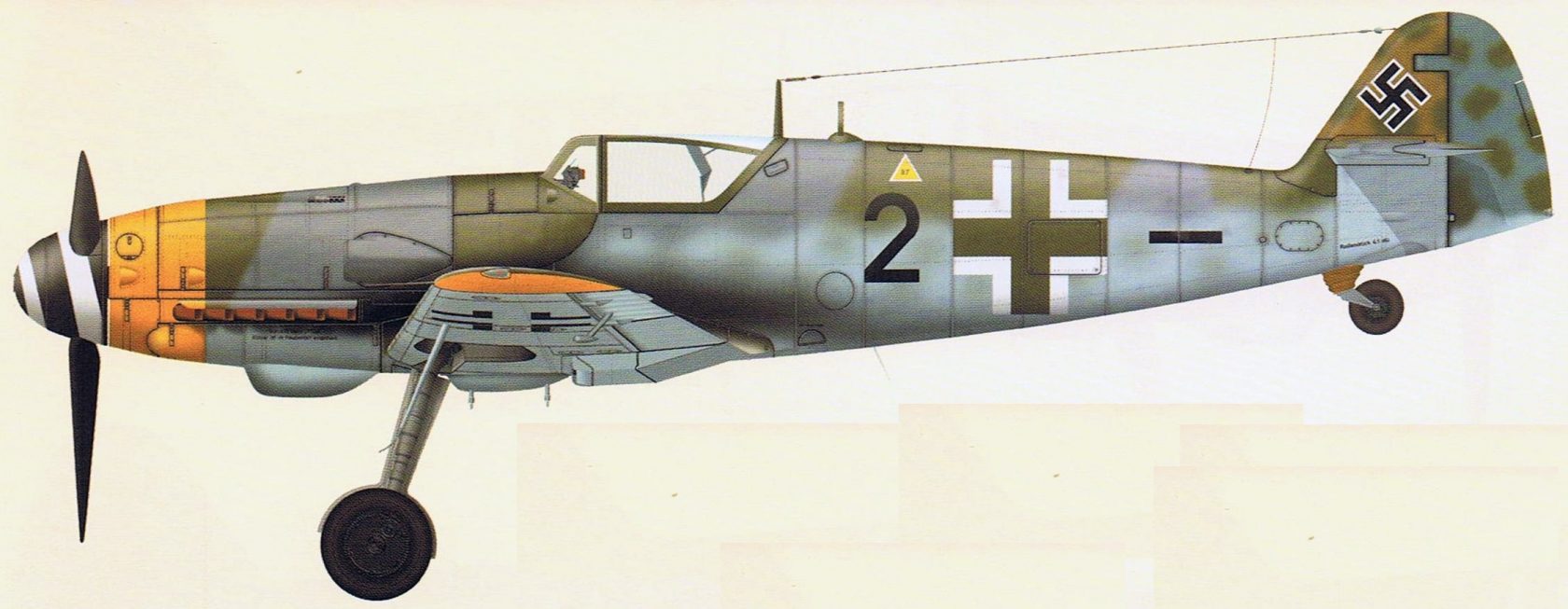 Трофейные истребители Messerschmitt Me 109. Часть 37