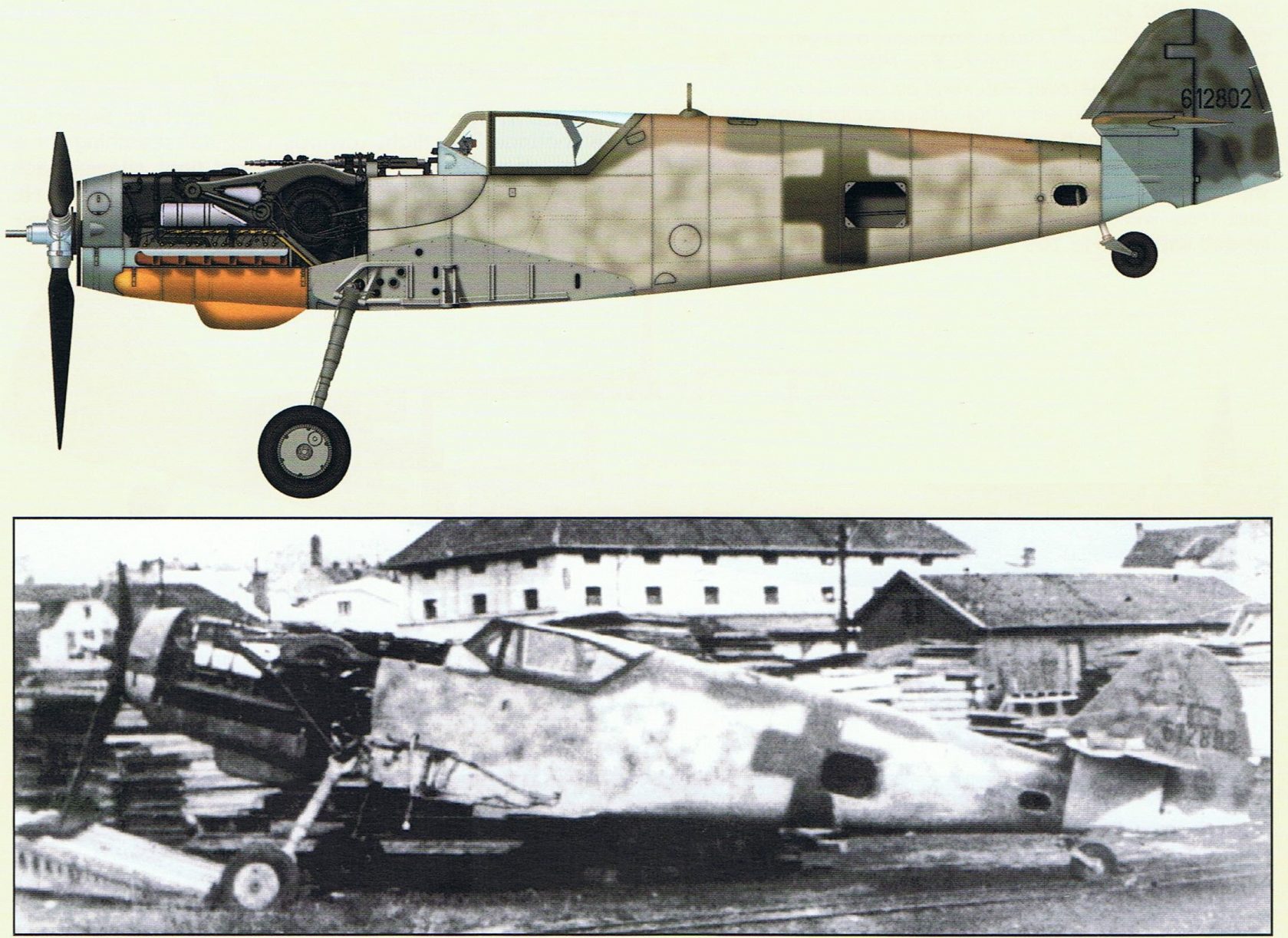 Трофейные истребители Messerschmitt Me 109. Часть 37