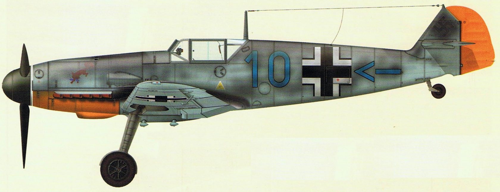 Трофейные истребители Messerschmitt Me 109. Часть 38