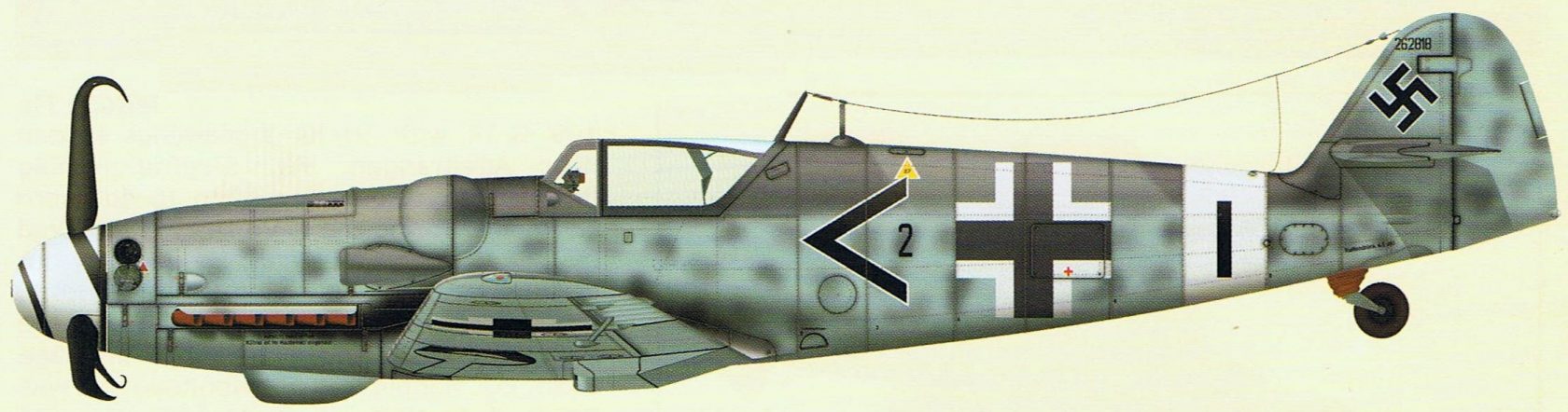 Трофейные истребители Messerschmitt Me 109. Часть 38