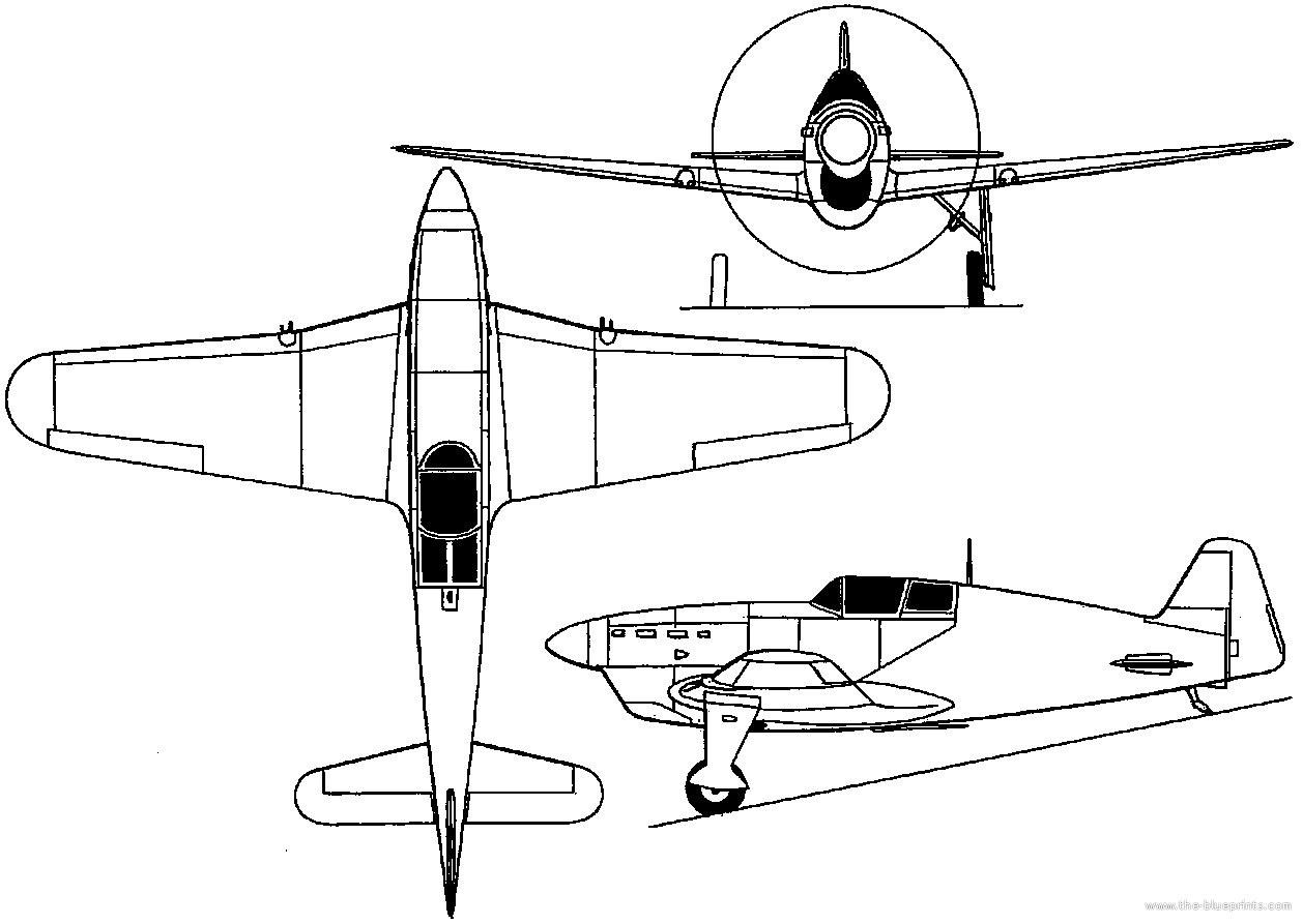Опытные истребители Morane-Saulnier MS-450. Франция