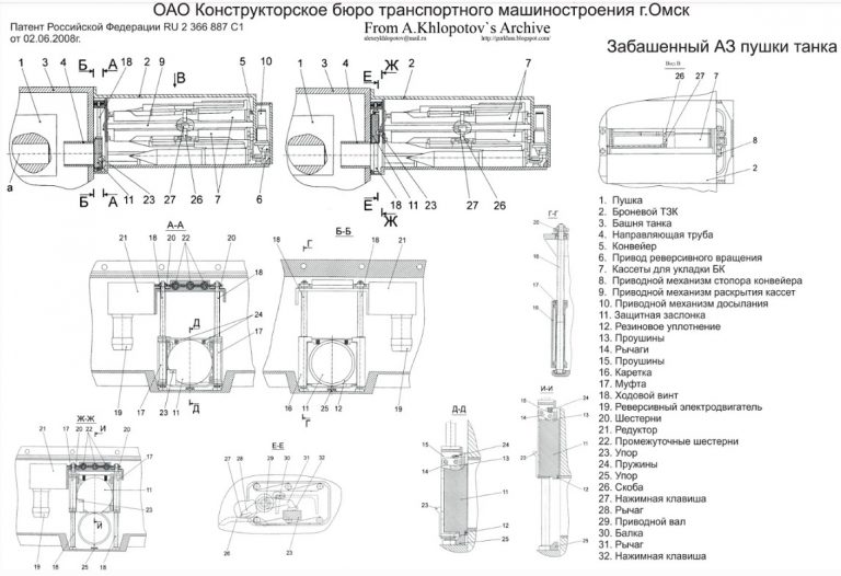 "Забашенный" АЗ "горизонтального" типа, разработанный в рамках ОКР "Бурлак" (с) Gur Khan attacks!