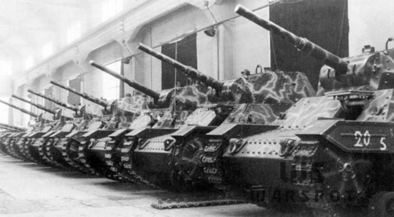 Производство Pz.Kpfw.P40 (i) для немцев, 1944 год