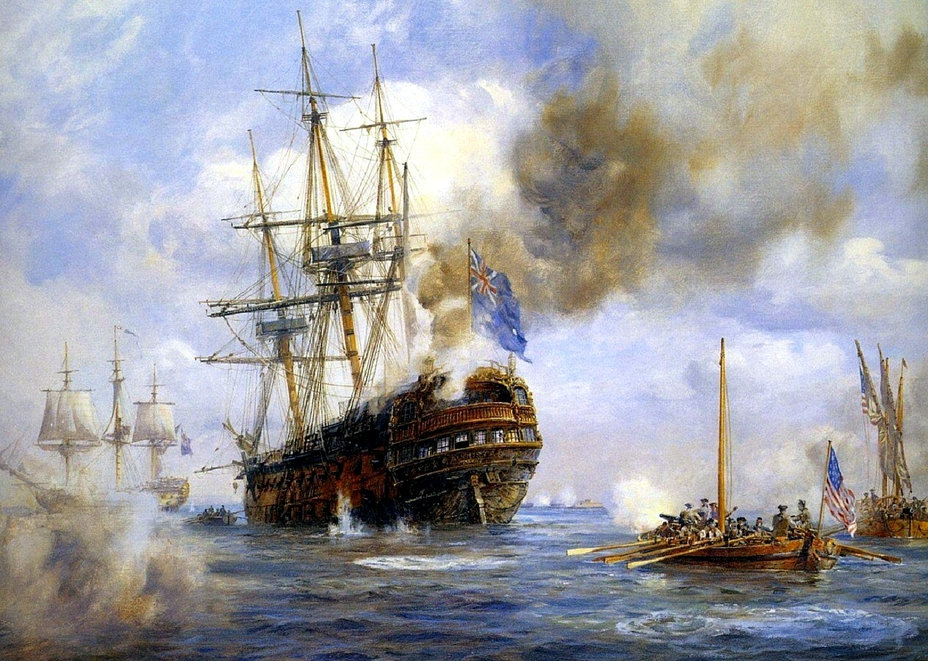 Тринадцать негритят: трагическая судьба первых фрегатов Континентального флота