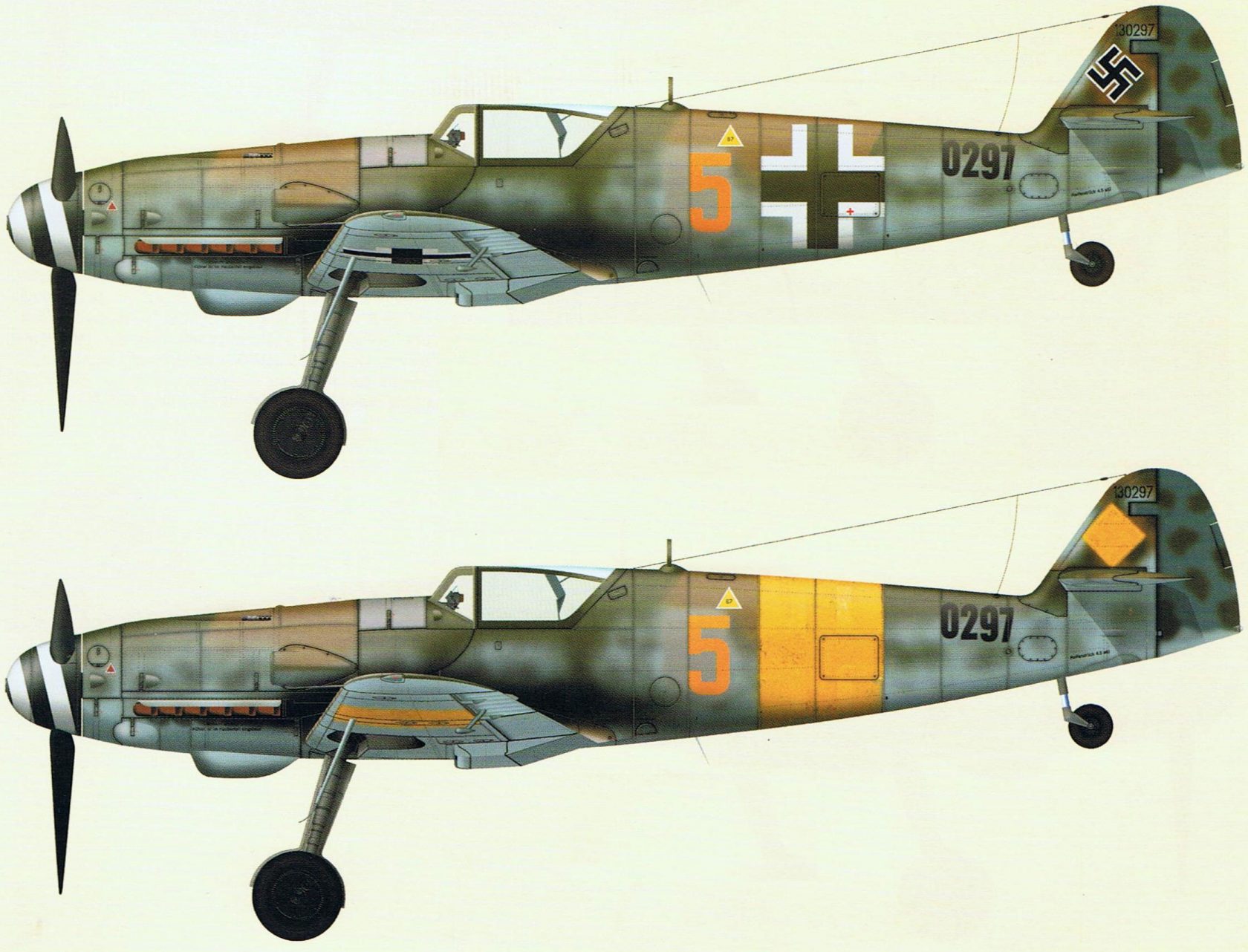 Трофейные истребители Messerschmitt Me 109. Часть 39