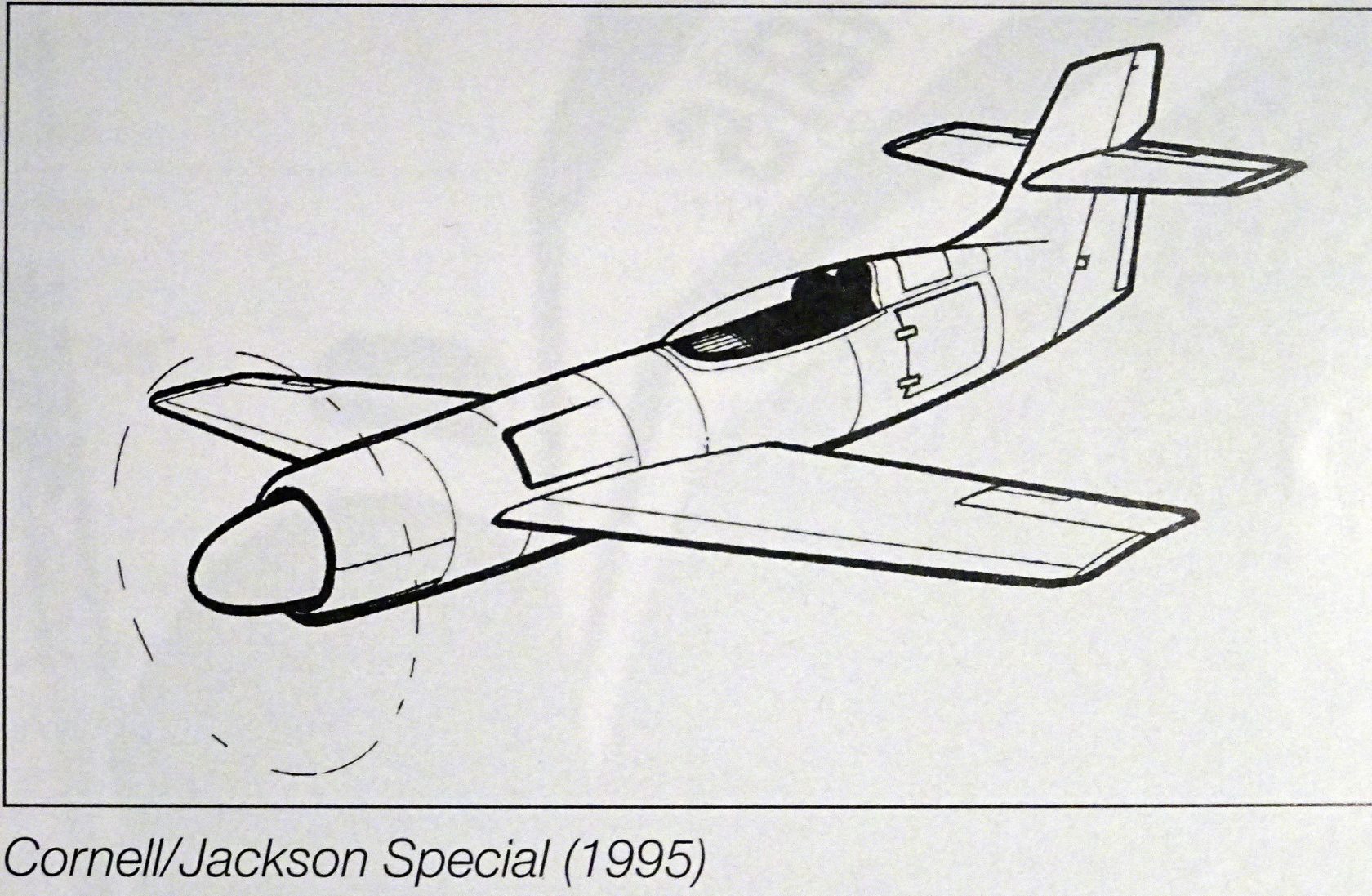 Гоночный самолет Cornell-Jackson American Spirit. США