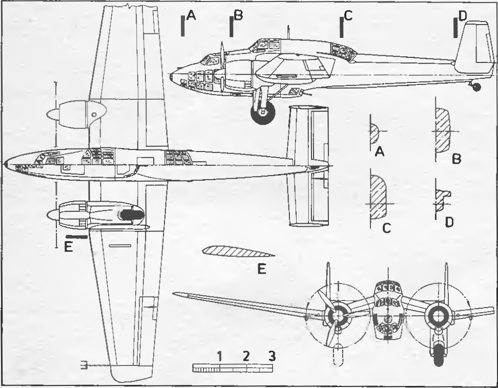 Многоцелевой палубный боевой самолет SNCAO CAO-600. Франция