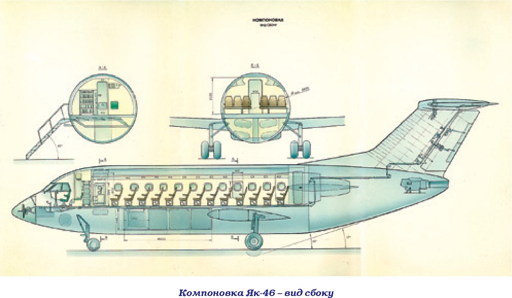 Як-46 – младший брат «сорок второго» (о проекте 1982 года)