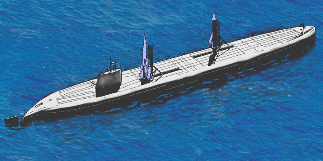 Американский «ковёр-самолёт», или Подводные ракетоносцы против подводных авианосцев
